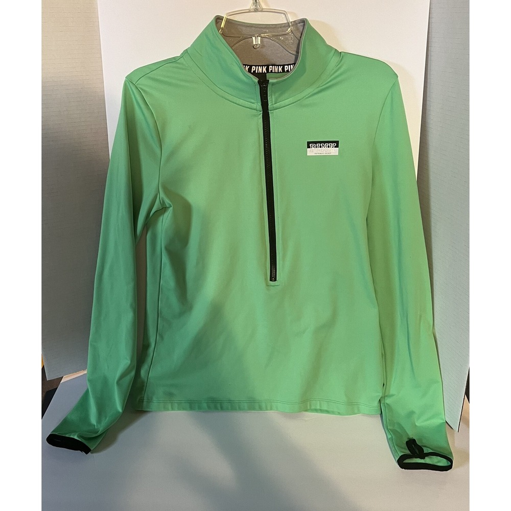 Pink Victoria's Secret Gree‎  Zip Ultimate Jacket ~M~